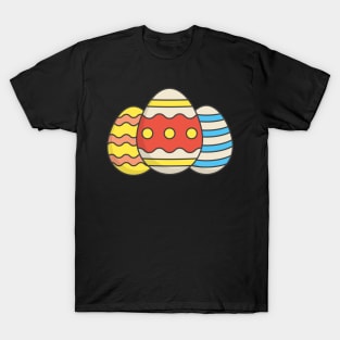 Colorful easter eggs T-Shirt